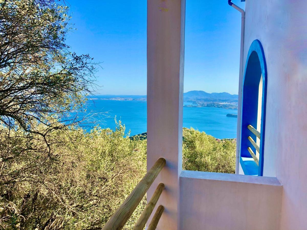 House Tanna Of Villa Intaba Spectacular Sea Views Corfiot Riviera Spartilas Corfu Island Greece Close To Ipsos Beach Spartylas 외부 사진